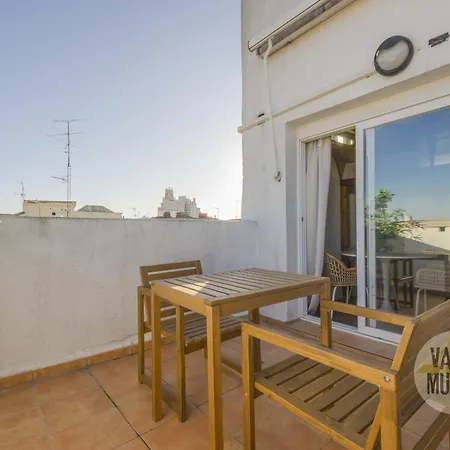 Fabuloso Atico Doble Altura Para 3Pax En Chueca Madri Exterior foto