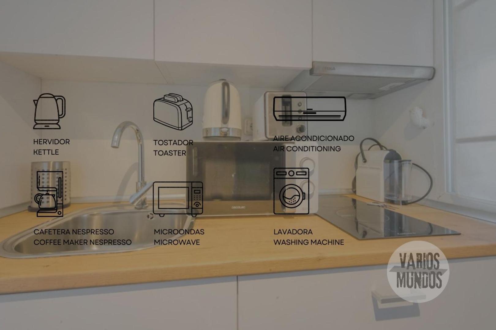 Appartamento Fabuloso Atico Doble Altura 3pax En Chueca *