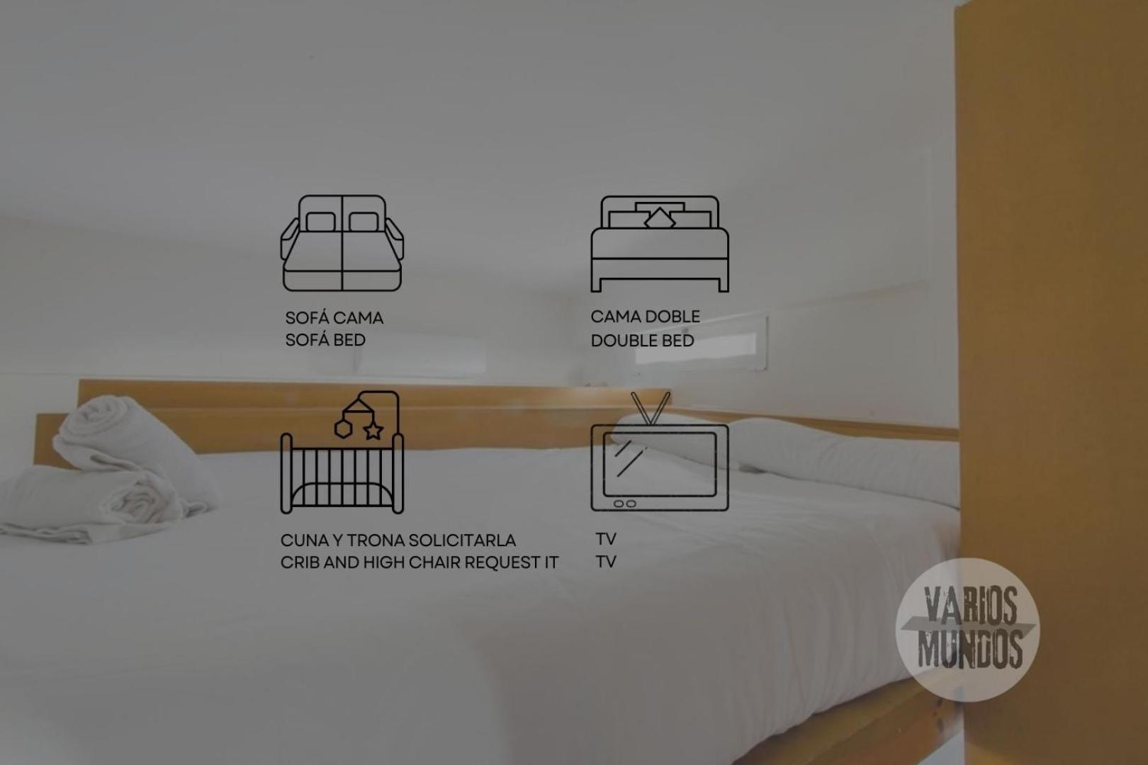Appartamento Fabuloso Atico Doble Altura 3pax En Chueca *